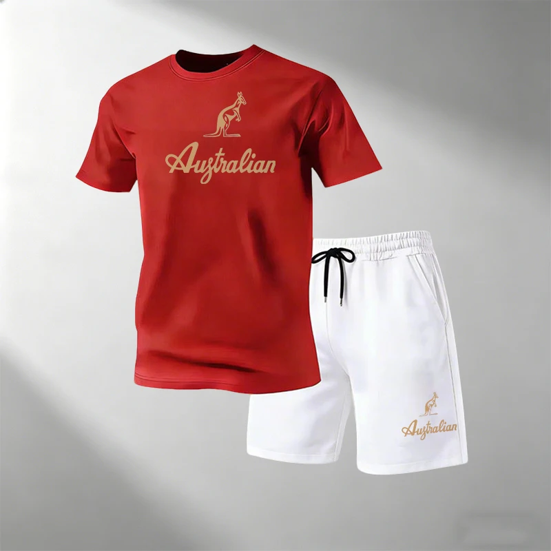 Sports Equipment Set - Męskie zestawy koszulek fitness oddychające szybkoschnące
