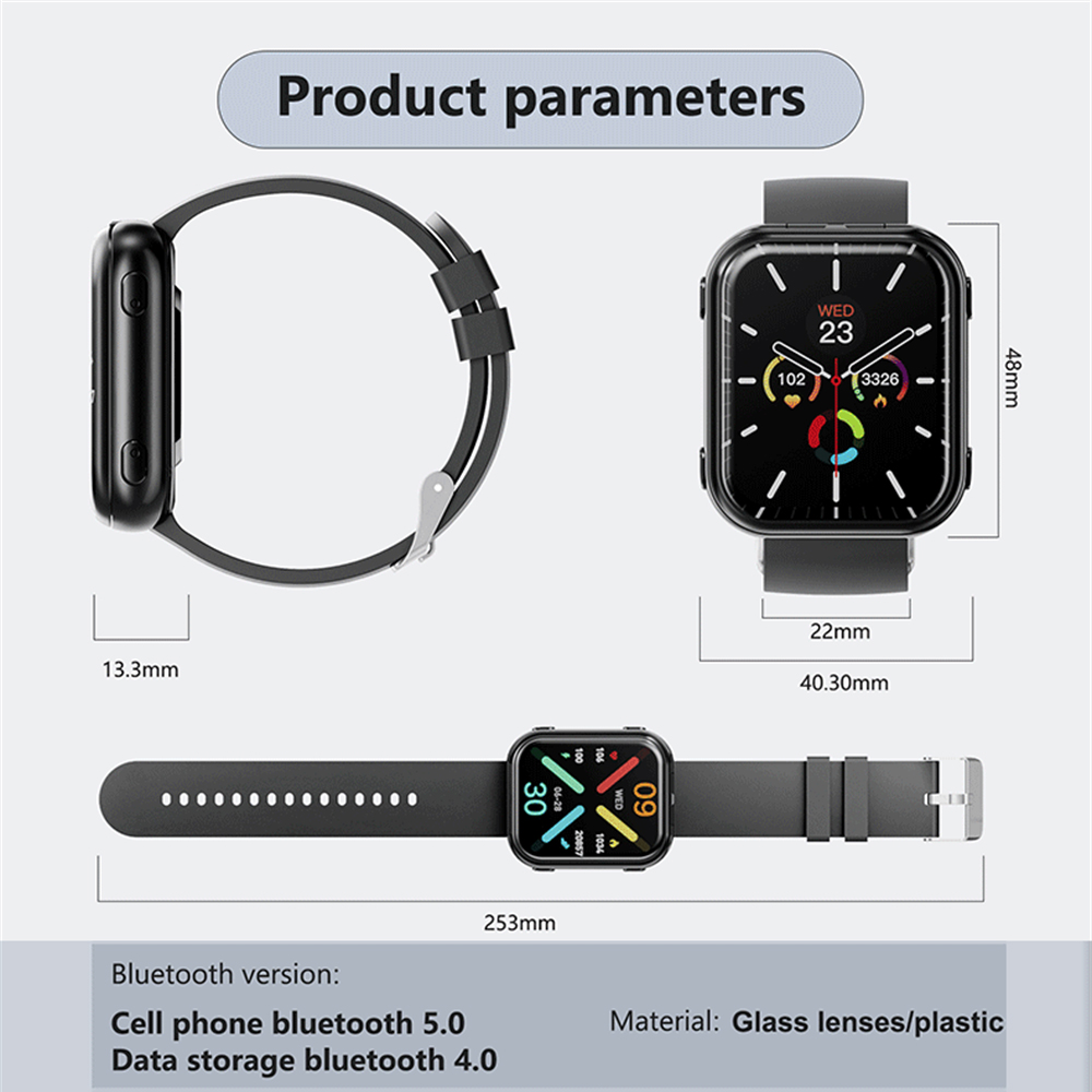 Sports Equipment In French - Smartwatch 2 w 1 z słuchawkami
