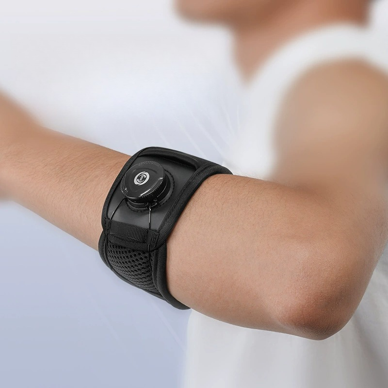 Tennis Elbow Brace - Regulowany stabilizator łokcia tenisisty z pokrętłem,