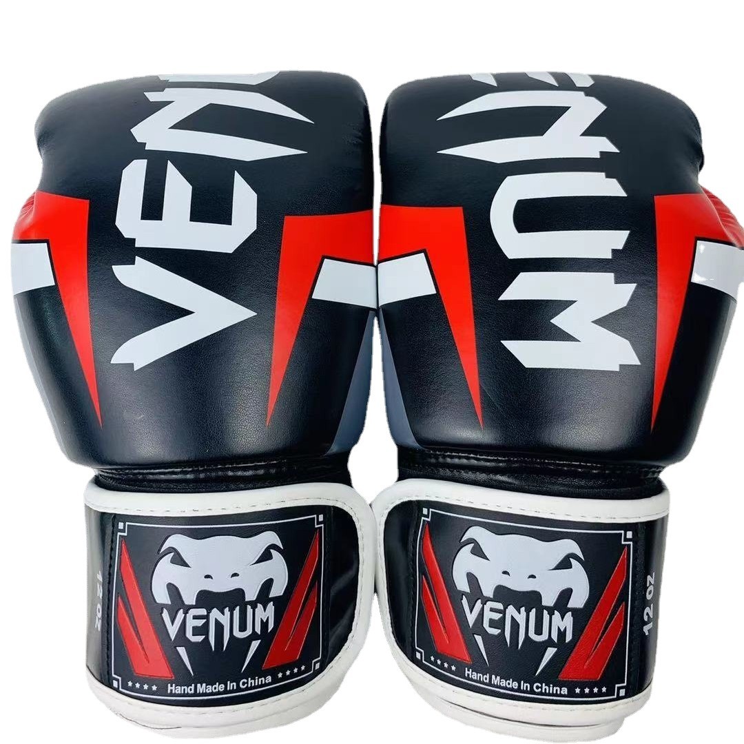 Boxing Glove Set - Rękawice do kickboxingu ze skóry PU,