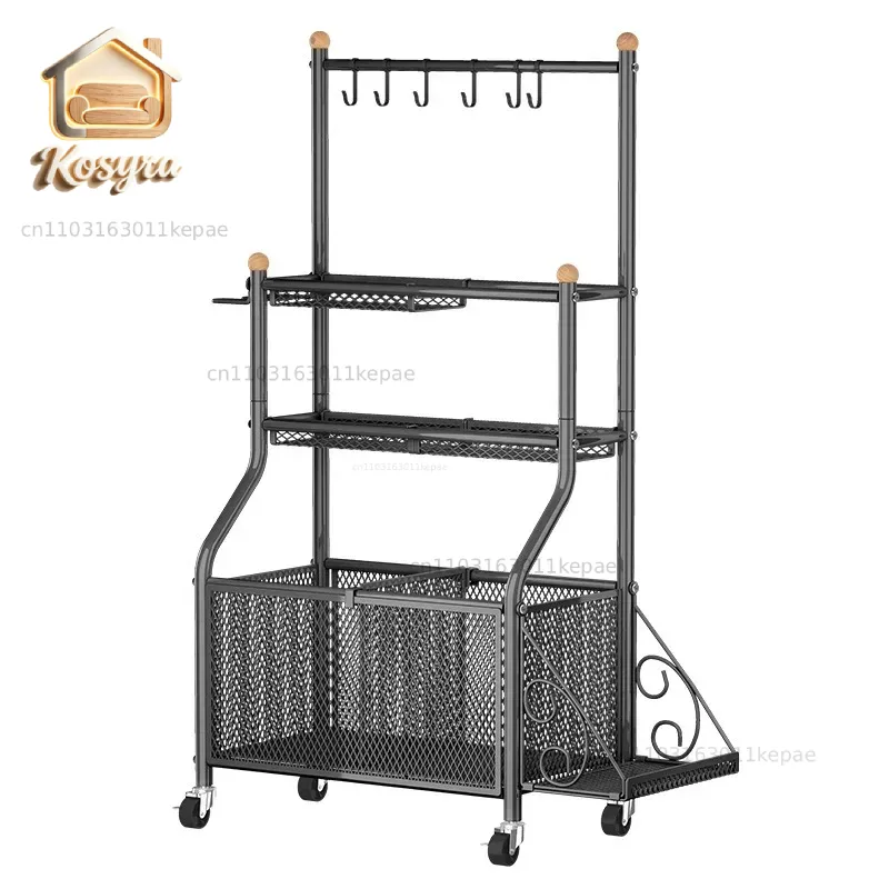 Sports Equipment Organizer Rack - Wewnętrzny, mobilny organizer do przechowywania sprzętu
