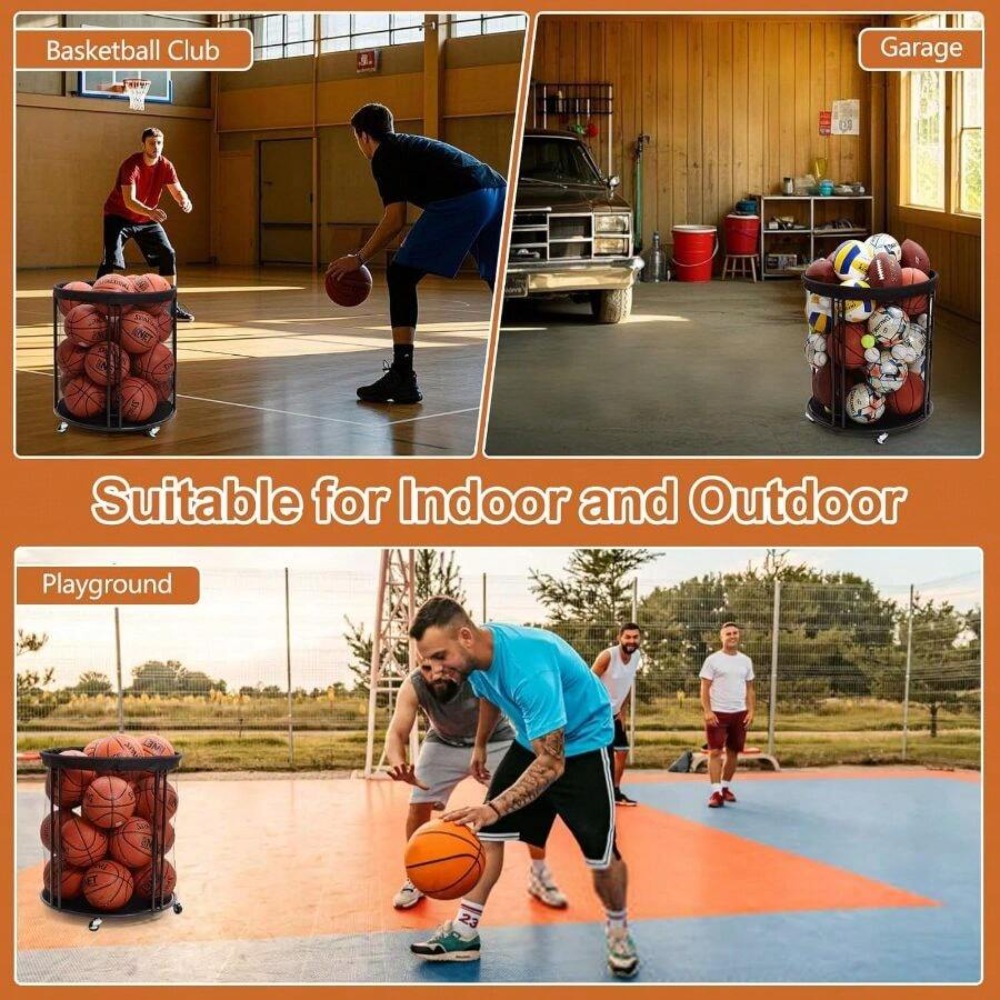 Wytrzymały wózek do przechowyw – Sports Equipment Organizer Rack recenzja i cena