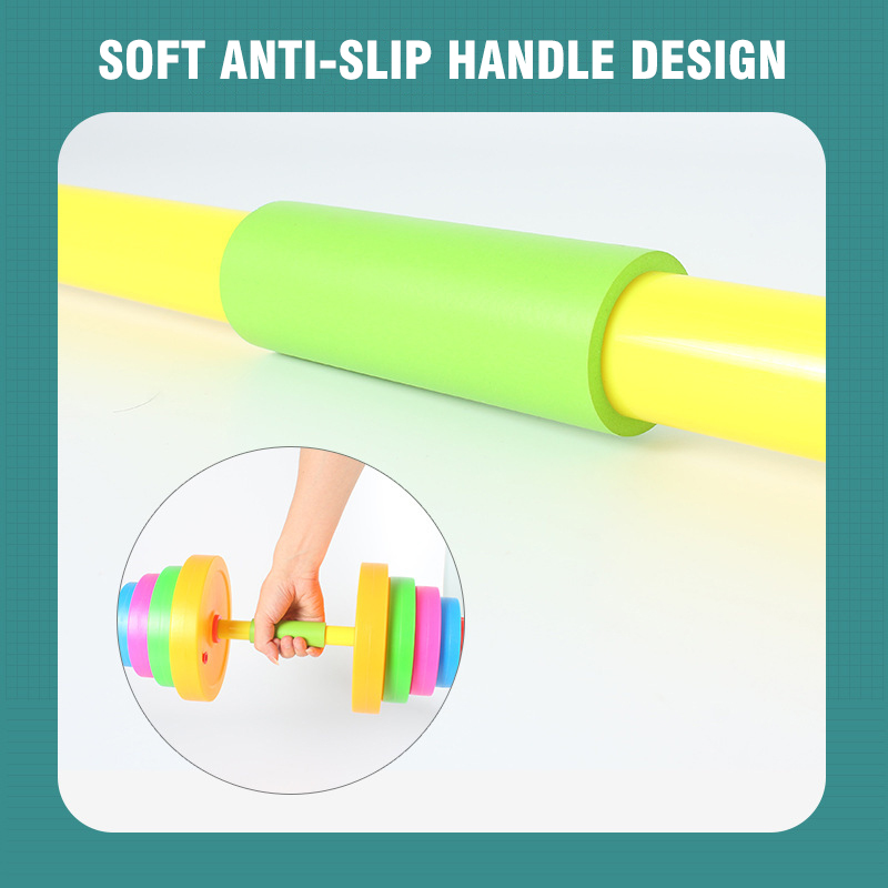 Hantle do ćwiczeń, sztanga do  – Sports Equipment For Kids recenzja i cena