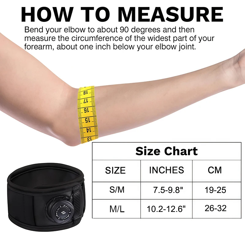 Regulowana opaska na łokieć z  – Tennis Elbow Brace recenzja i cena