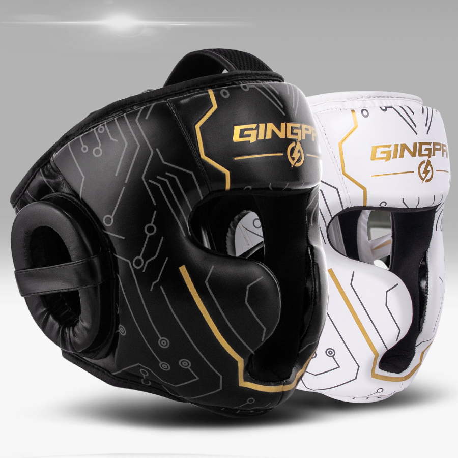 Pełny kask bokserski PU dla dz – Sports Equipment For Kids recenzja i cena