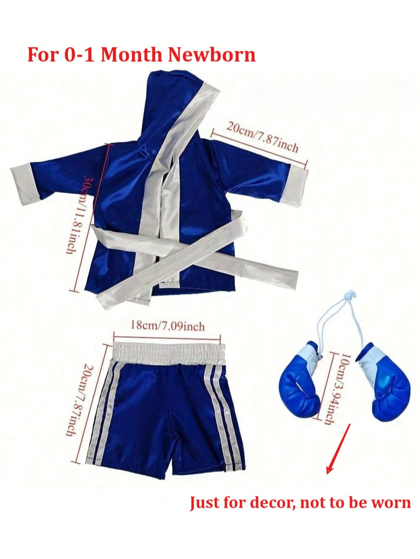 Rekwizyty do sesji noworodkowe – Boxing Glove Set recenzja i cena