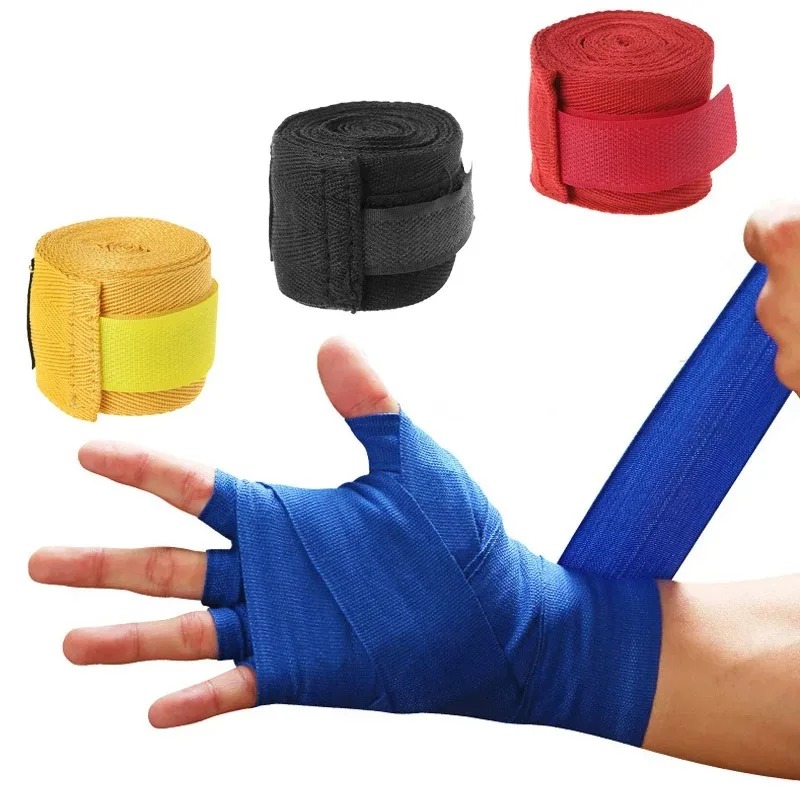 Bandaże bokserskie 3M/5M, bawe – Boxing Glove Set recenzja i cena