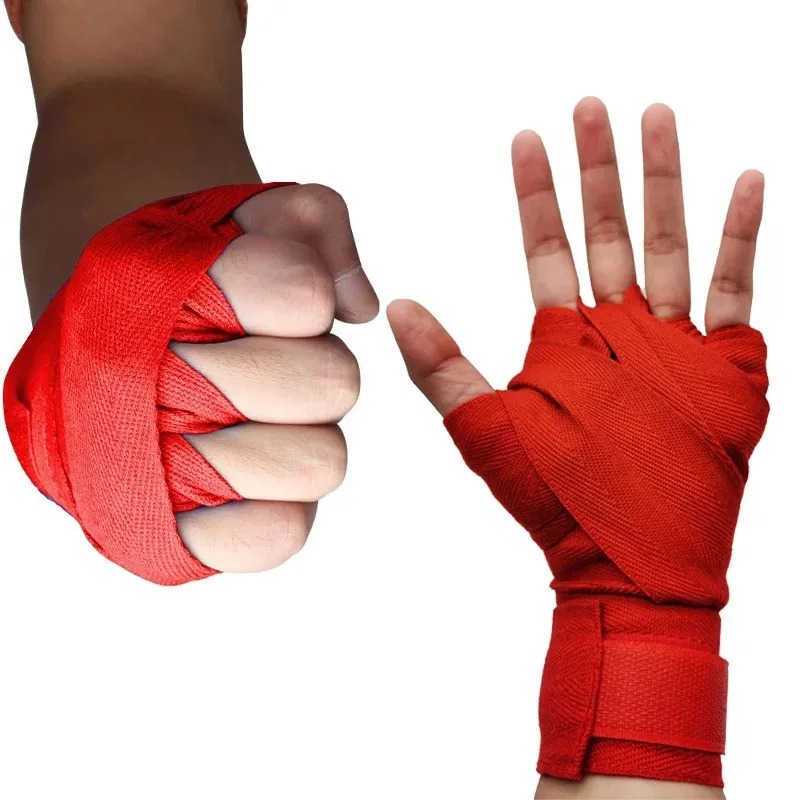 Bandaże bokserskie 3M/5M, bawe – Boxing Glove Set recenzja i cena