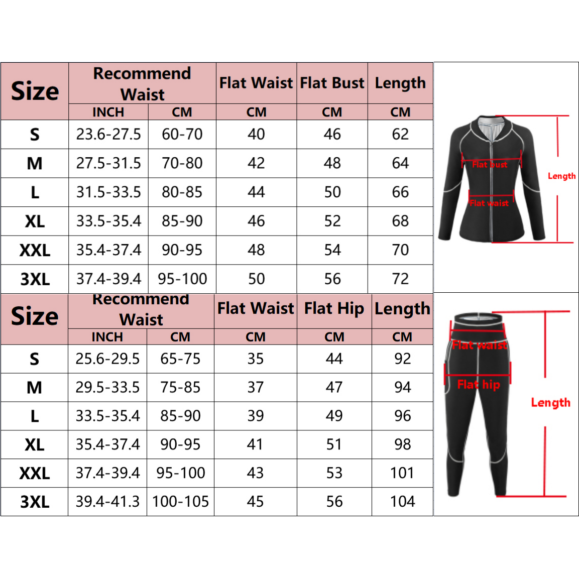 Kombinezony do sauny dla kobie – Sports Equipment Set recenzja i cena
