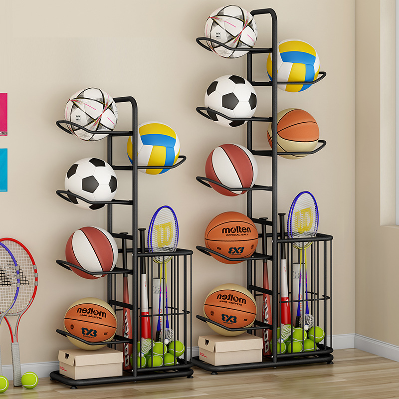 Stojak na piłki sportowe, kosz – Sports Equipment Organizer Rack recenzja i cena