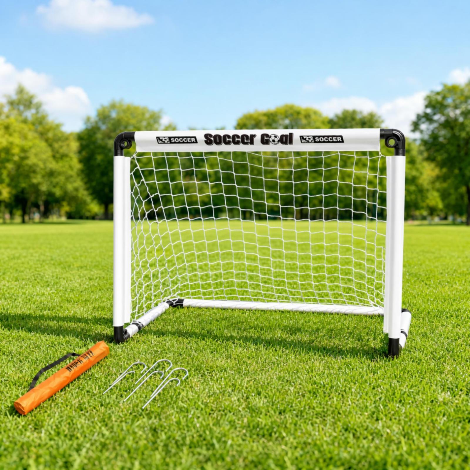 Przenośna bramka do piłki nożn – Sports Equipment For Kids recenzja i cena