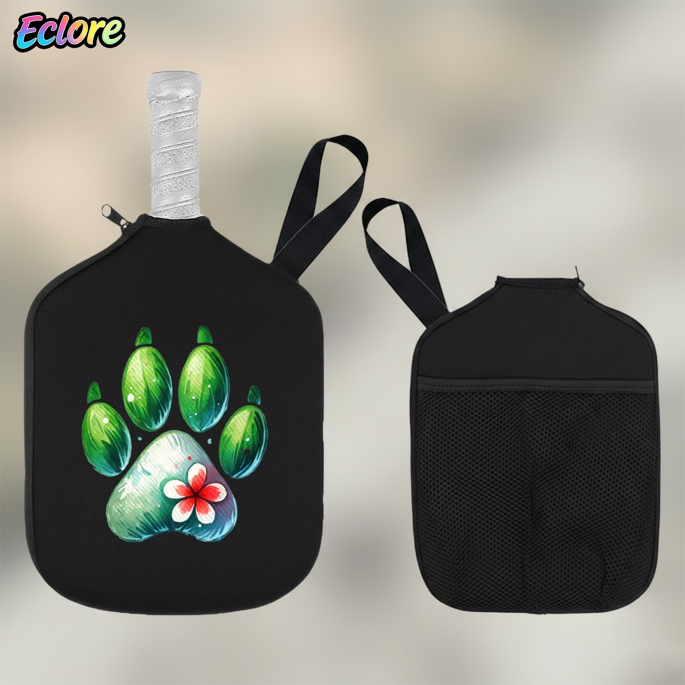 Zielona Akwarelowa Osłona na P – Pickleball Paddle recenzja i cena